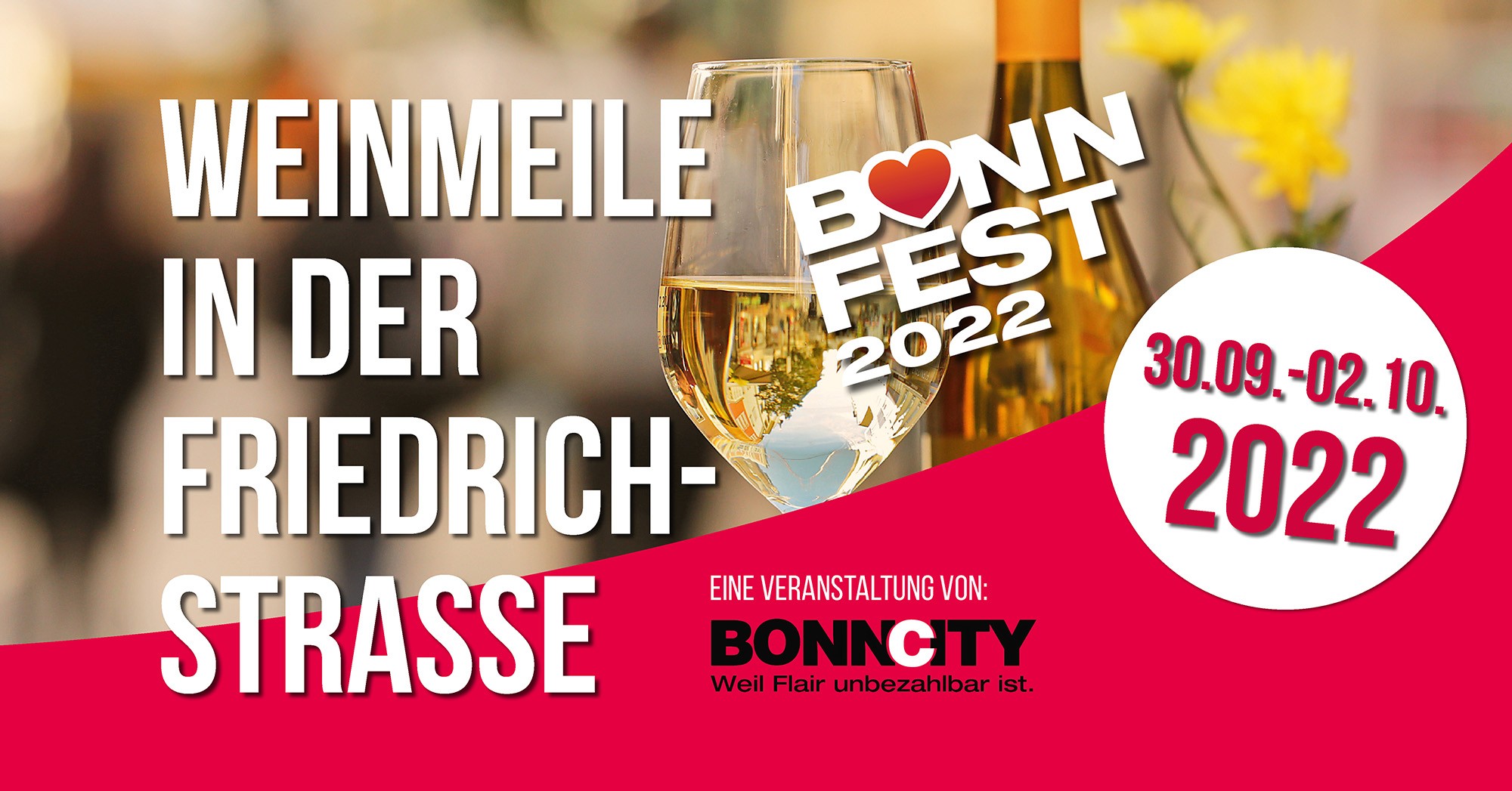 Bonn Fest, Weinmeile Friedrichstraße Bonn, Wein Cabinet Briem